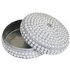 Image 3 : Artisan Beaded Pearl Jewel Box Trinket Case
