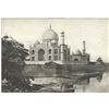 Image 1 : Vintage c1920’s Half-tone Print, #1915 Taj-Mahal, Acra, India.