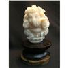 Image 1 : Handcarved Tagua Nut Ganesaha Hindu Elephant God Statue