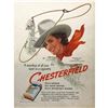 Image 2 : 1940 Chesterfield Cigarettes Cowgirl Ad