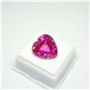 Image 6 : 30.2ct. Raspberry Pink Topaz Heart Shaped Gemstone