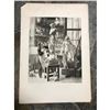 Image 2 : 1890's Photogravure Print, Edouard Danton, Artist Studio, Sculptor With Model