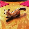 Image 2 : Enamel & Gilt Crystal Fox Trinket Jewel Box