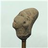 Image 3 : RARE! 300-800 AD Pre Columbian Face Clay Pottery Head Fragment, Mexico Guerrero Region