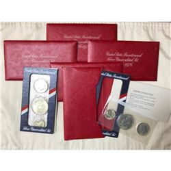 Boxed Collector's Set, US Mint Bicentennial Silver Uncirculated Coins
