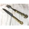 Image 2 : 19thc Antique Ottoman Knife & Fork Set