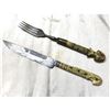 Image 3 : 19thc Antique Ottoman Knife & Fork Set
