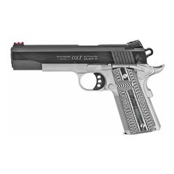 COLT GOVT COMP 45ACP 5" 8RD STS/BL