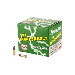 REM THNDRBT 22LR 40GR RN HS - 500 Rds