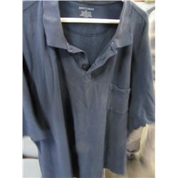 BRITCHES BLUE GOLF SHIRT (SIZE 5XL)