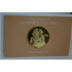 Franklin Mint Da Vinci Coin