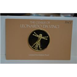 Franklin Mint Da Vinci Coin