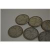 Image 2 : Silver Canadian Quarters and a Dime
