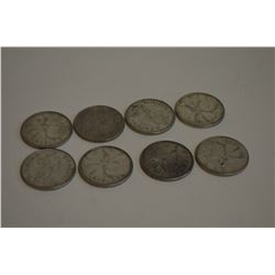 Silver Canadian Quarters
