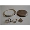 Image 1 : Silver Jewelry and Scrap Lot 32+ grams