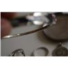 Image 5 : Silver Jewelry and Scrap Lot 32+ grams