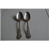 Image 1 : Two sterling silver spoons