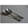 Image 2 : Two sterling silver spoons