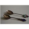 Image 1 : Two sterling silver spoons