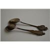 Image 3 : Two sterling silver spoons