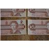 Image 2 : Sequential $2 Canadian bills