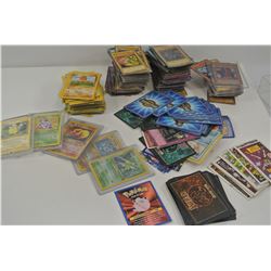 Yu-Gi-Oh and Pokemon Cards