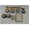 Image 1 : NHL Pucks and Autographs