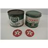Image 1 : Texaco and Quaker State Cans / Patches