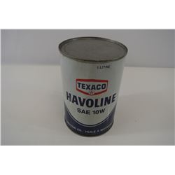 Texaco Havoline Oil Can