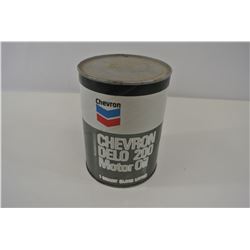Chevron Motor Oil Can