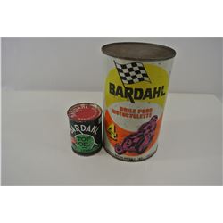 Bardahl Cans