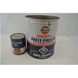 Gulf Anti-Freeze Can