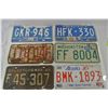 Image 1 : Vintage License Plates