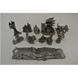 Spoontiques and other pewter miniatures