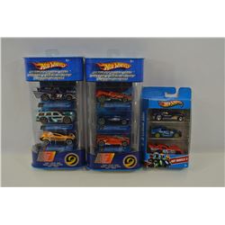 Hot Wheels 3 and 5 Packs