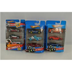 Hot Wheels 3-Packs