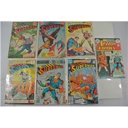 Superman and Action Bronze Age Comics Lot