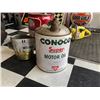 Image 1 : NO RESERVE CONOCO SUPER MOTOR OIL CAN