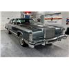 Image 1 : RESERVE LIFTED! 1979 LINCOLN CONTINENTAL TOWN COUPE