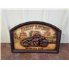 Image 1 : NO RESERVE HARLEY DAVIDSON MOTORCYCLE CLUB WOODEN SIGN