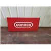 Image 1 : NO RESERVE LARGE METAL CONOCO COLLECTIBLE SIGN