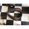 Image 1 : NO RESERVE VINTAGE LEATHER HORSE COLLAR HARNESS TWO SELLING AS ONE LOT