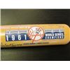 Image 2 : AUTOGRAPHED NY YANKEES 1961 WORLD CHAMPION COOPERSTOWN BAT