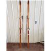 Image 1 : NO RESERVE SET OF LANDSEM SKIS MADE IN NORWAY