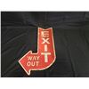 Image 1 : NO RESERVE VINTAGE COLLECTIBLE EXIT SIGN