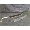 Image 1 : NO RESERVE LARGE KNIFE WITH CASE BLADE LENGTH 30 INCHES