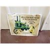 Image 1 : NO RESERVE COLLECTIBLE JOHN DEERE SIGN