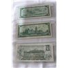 Image 2 : Canada One Dollar Bills (3)
