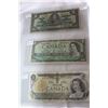 Image 1 : Canada One Dollar Bills (3)
