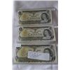 Image 1 : Canada One Dollar Bills (3)